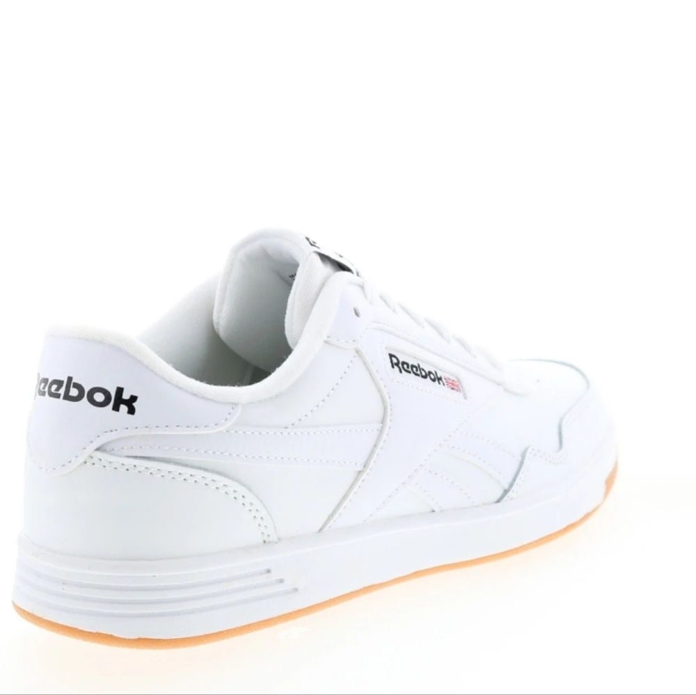 NWT Men' Reebok Club Memt White Sneakers Leather Low-Top - Picture 2 of 10